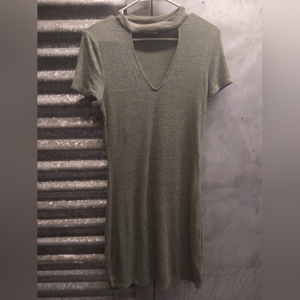 Wilfred free forest green dress